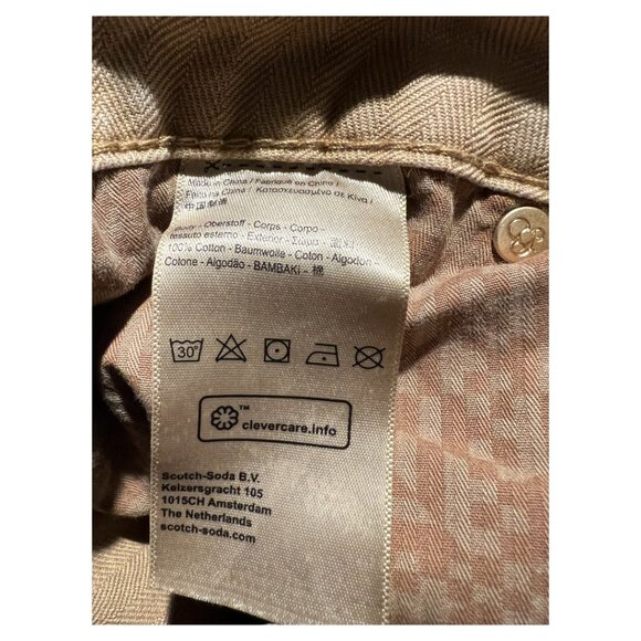 Scotch & Soda Women's Jeans Size 26 Brown Washed High Waist New without tag - Picture 10 of 12